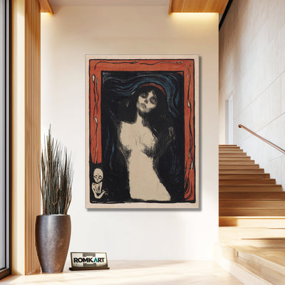 Edvard Munch Madonna 1895-1902 – Reproduction