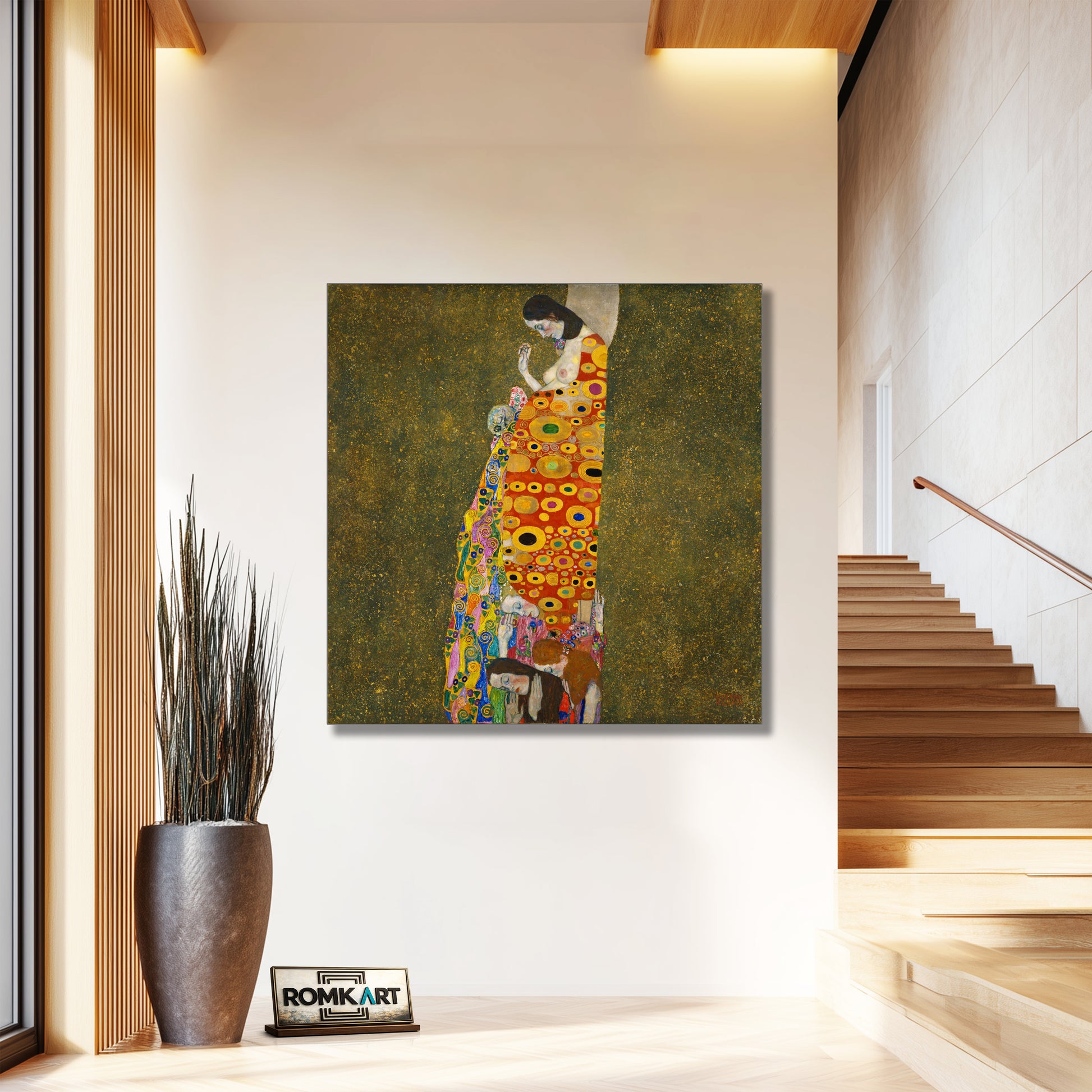 Gustav Klimt Hope II 1907 – Reproduction
