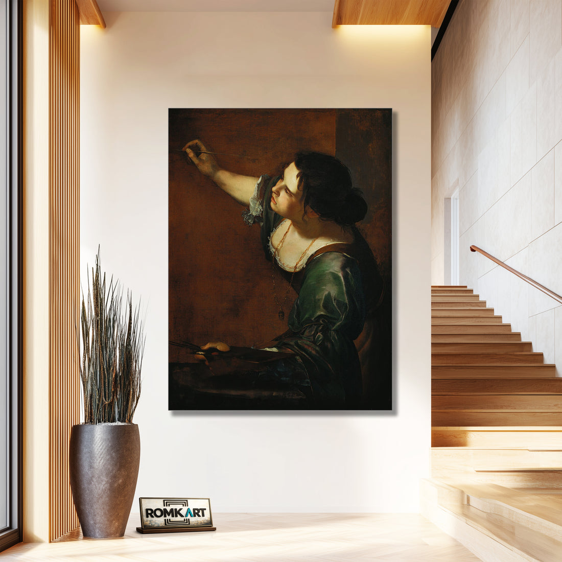 Artemisia Gentileschi Self-portrait As The Allegory Of Painting – Reproduction