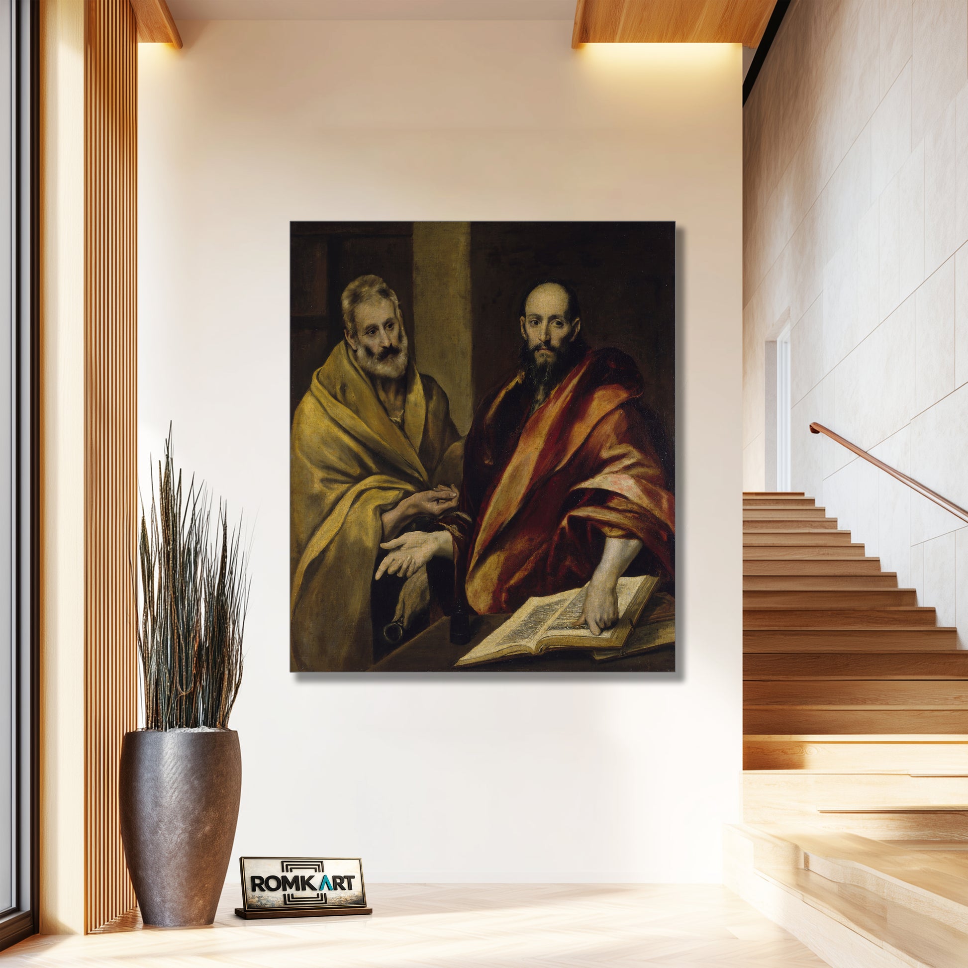 El Greco Saint Peter And Saint Paul 1587 Barcelona – Reproduction
