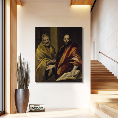 El Greco Saint Peter And Saint Paul 1587 Barcelona – Reproduction
