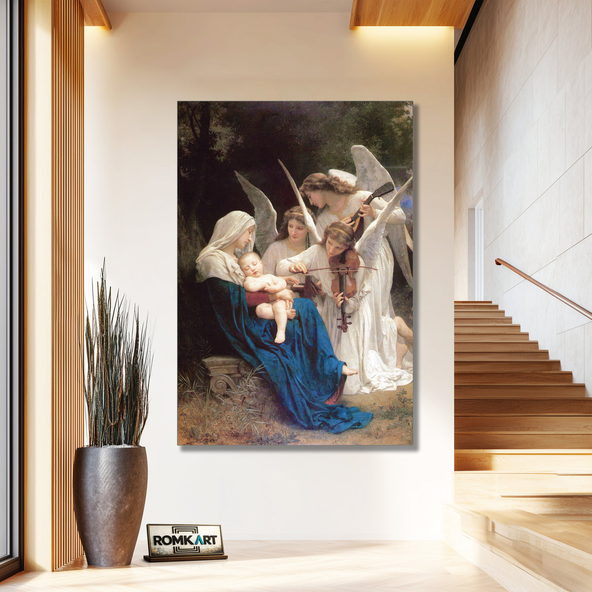 William-adolphe Bouguereau Song Of The Angels – Reproduction