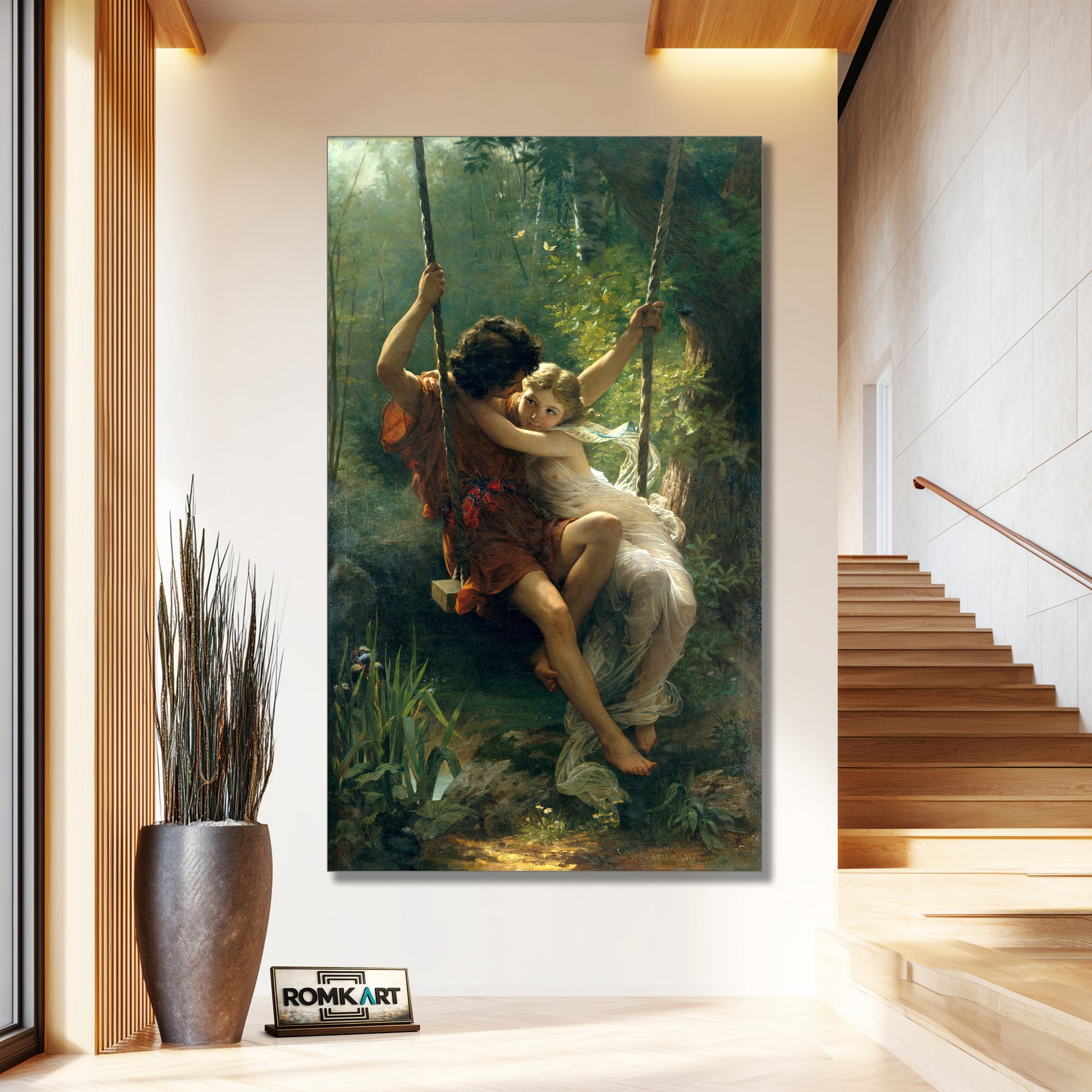 Pierre Auguste Cot Springtime 1873 – Reproduction