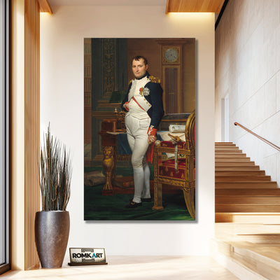 Jacques-louis David Emperor Napoleon In His Study At The Tuileries 1812 – Reproduction