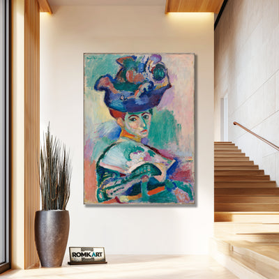 Henri Matisse Woman With A Hat 1905 – Reproduction