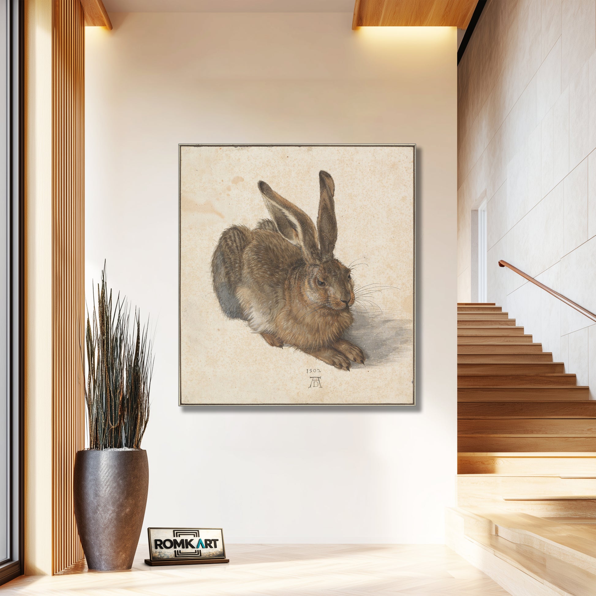 Albrecht Durer Young Hare 1502 – Reproduction