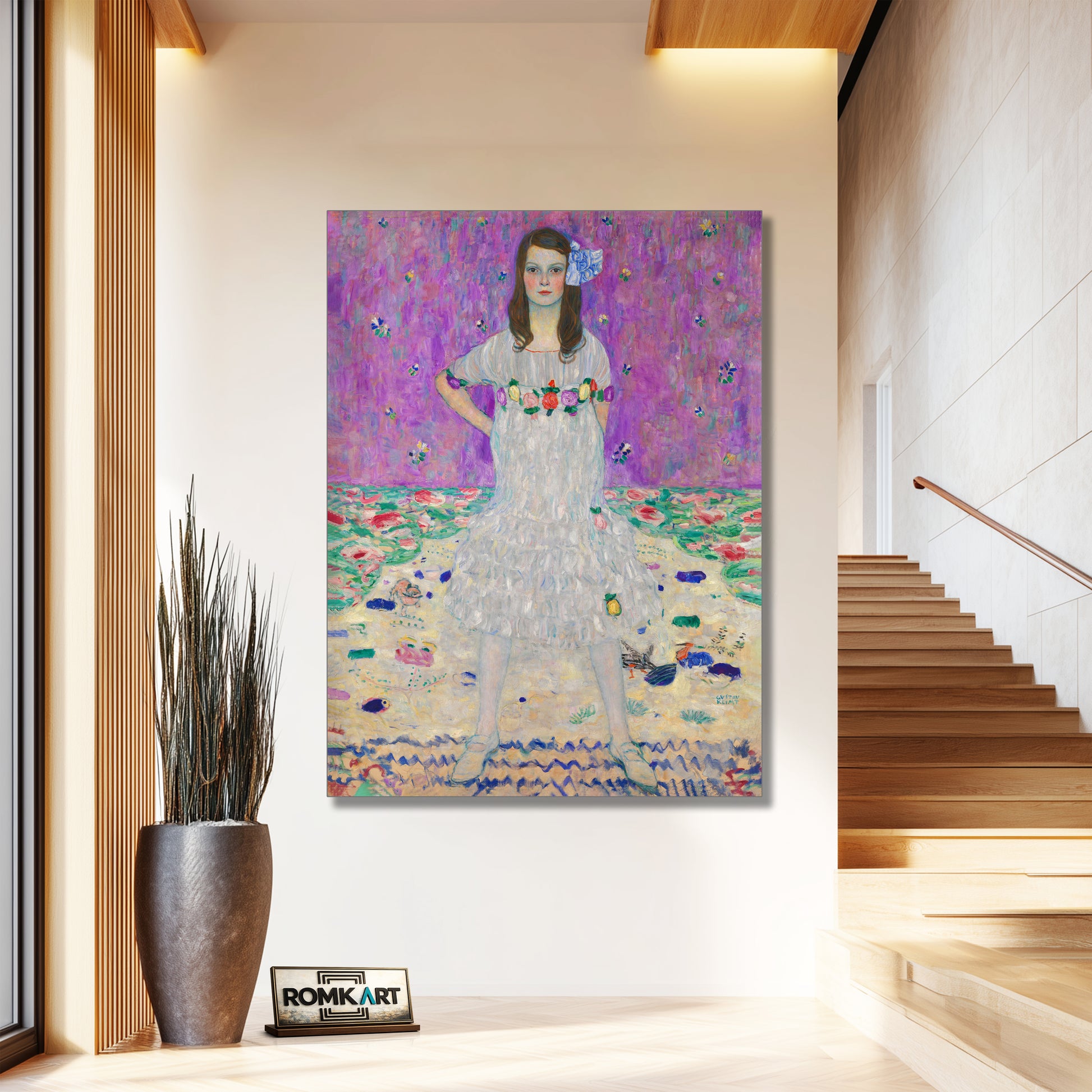 Gustav Klimt Portrait Of Mada Primavesi 1912 – Reproduction
