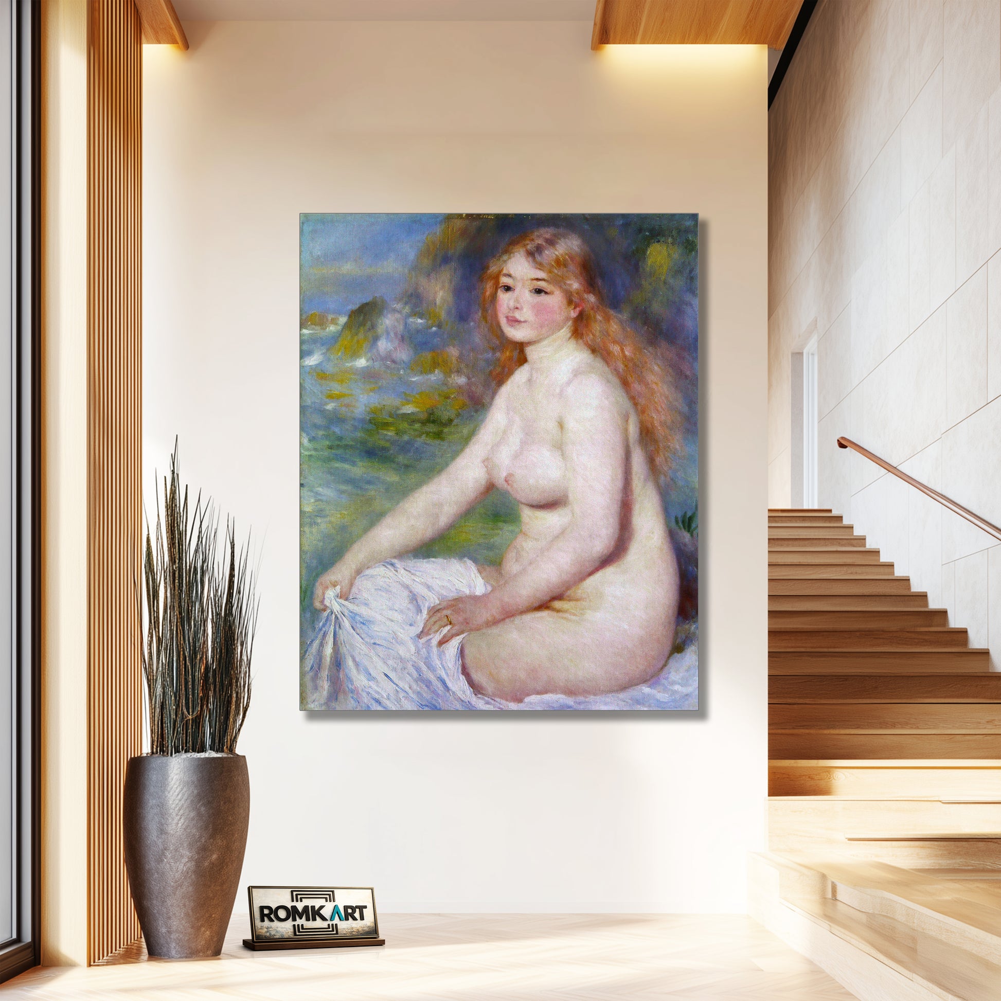 Pierre-auguste Renoir Blonde Bather 1881 – Reproduction
