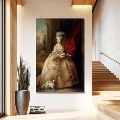 Thomas Gainsborough Queen Charlotte 1781 – Reproduction