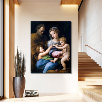 Raphael Madonna Of The Rose 1517 Museo Del Prado – Reproduction