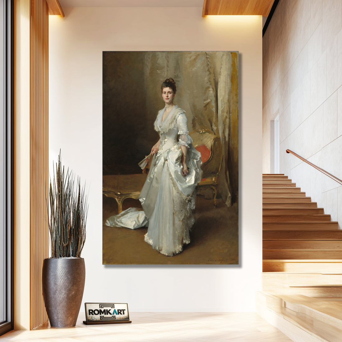John Singer Sargent Margaret Stuyvesant Rutherfurd White Mrs Henry White 1883 – Reproduction