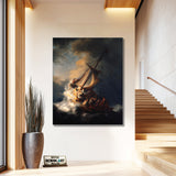 Rembrandt Van Rijn Christ In The Storm On The Sea Of Galilee – Reproduction