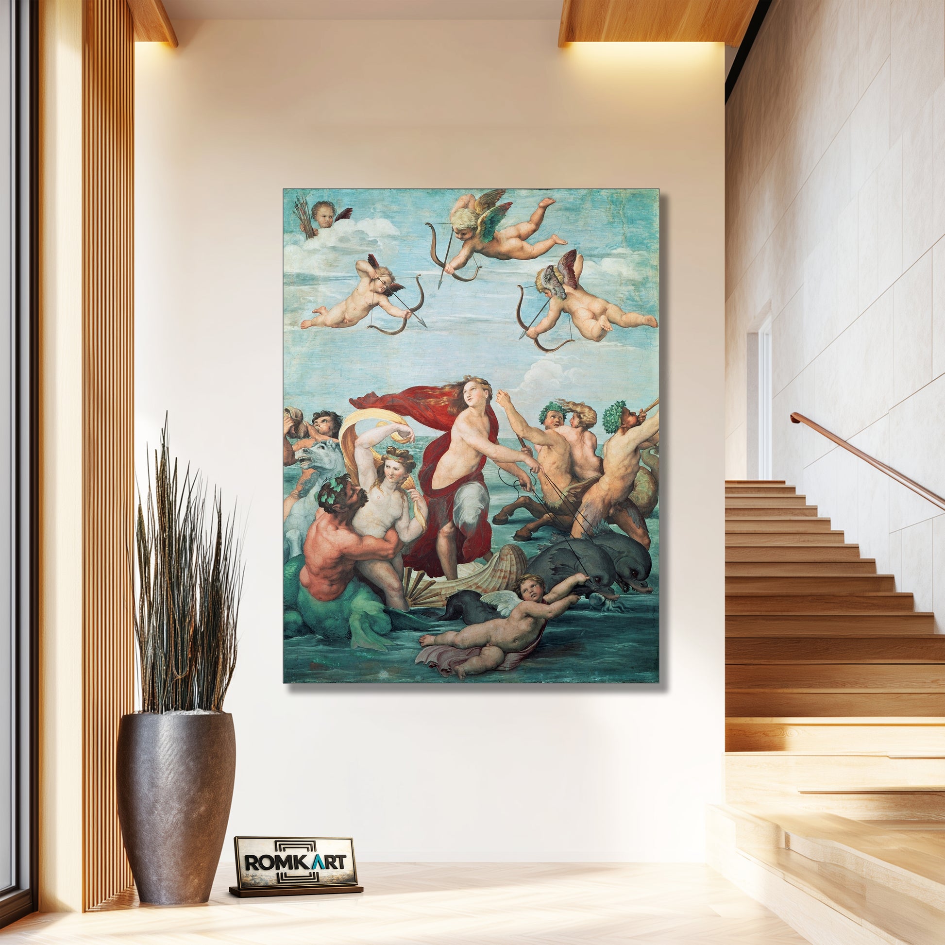 Raphael Triumph Of Galatea 1512 – Reproduction