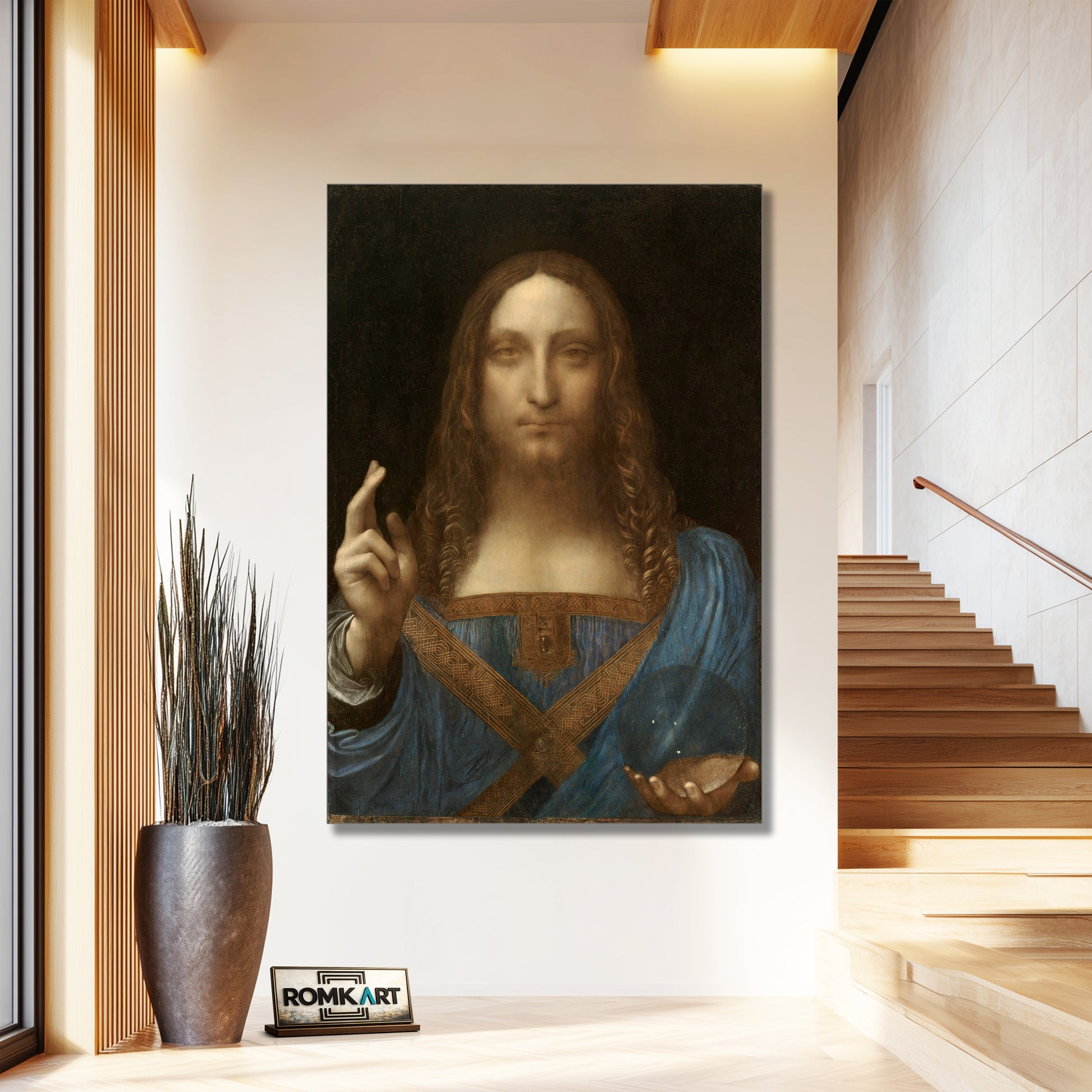 Leonardo Da Vinci Salvator Mundi Reproduction Of The World – Reproduction