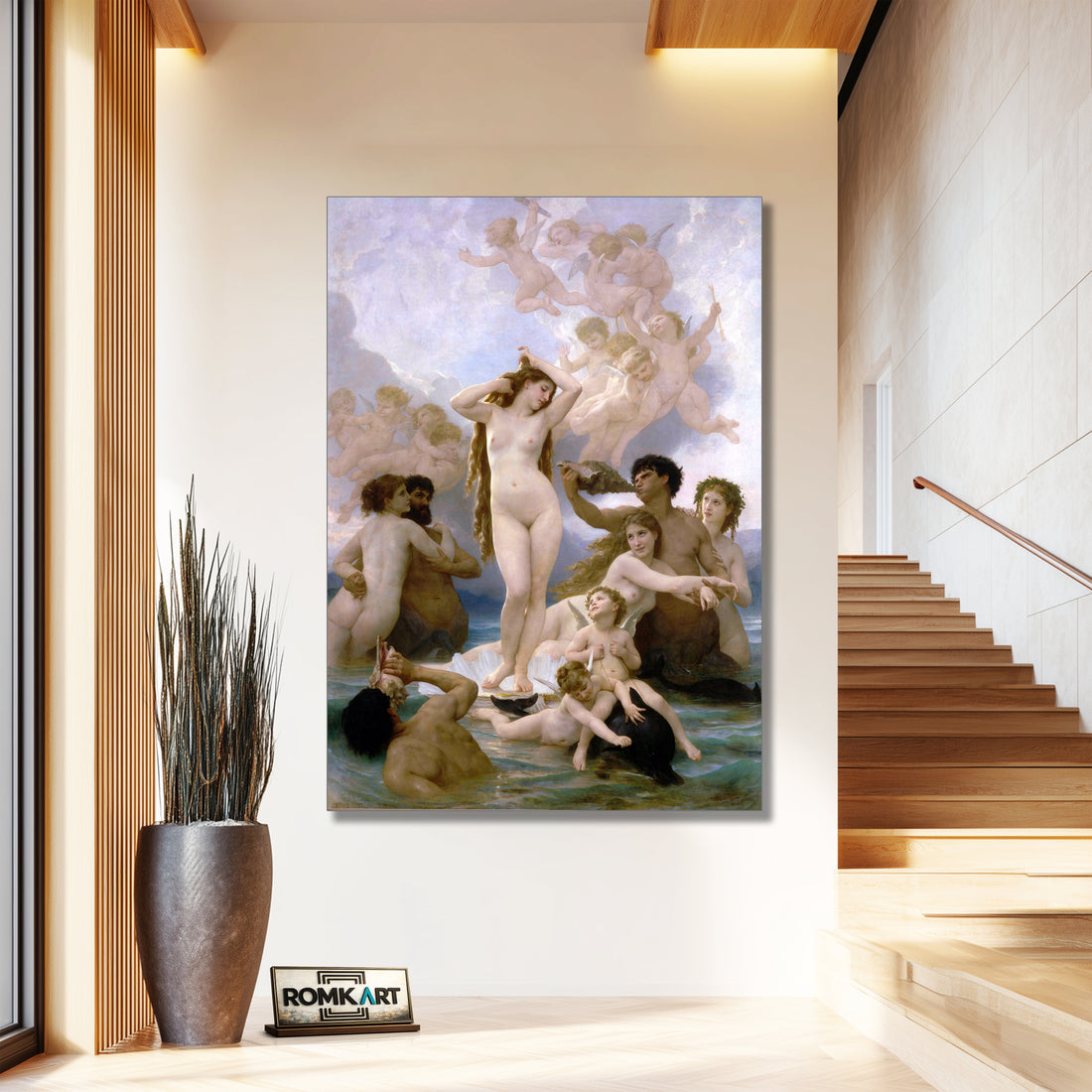 William-adolphe Bouguereau The Birth Of Venus 1878 – Reproduction