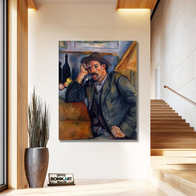 Paul Cezanne Le Fumeur De Pipe The Smoker – Reproduction