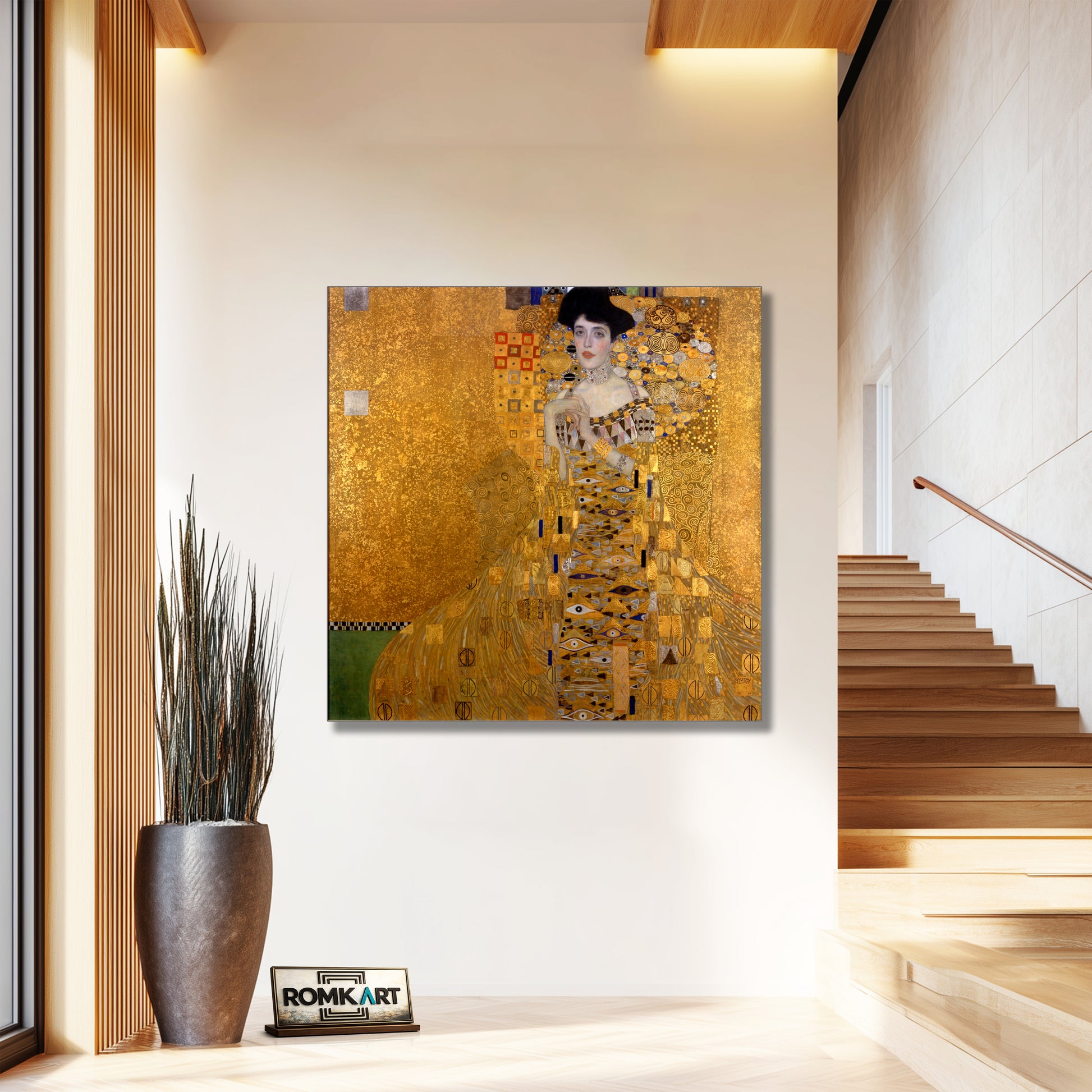 Gustav Klimt Portrait Of Adele Bloch-bauer I 1907 – Reproduction