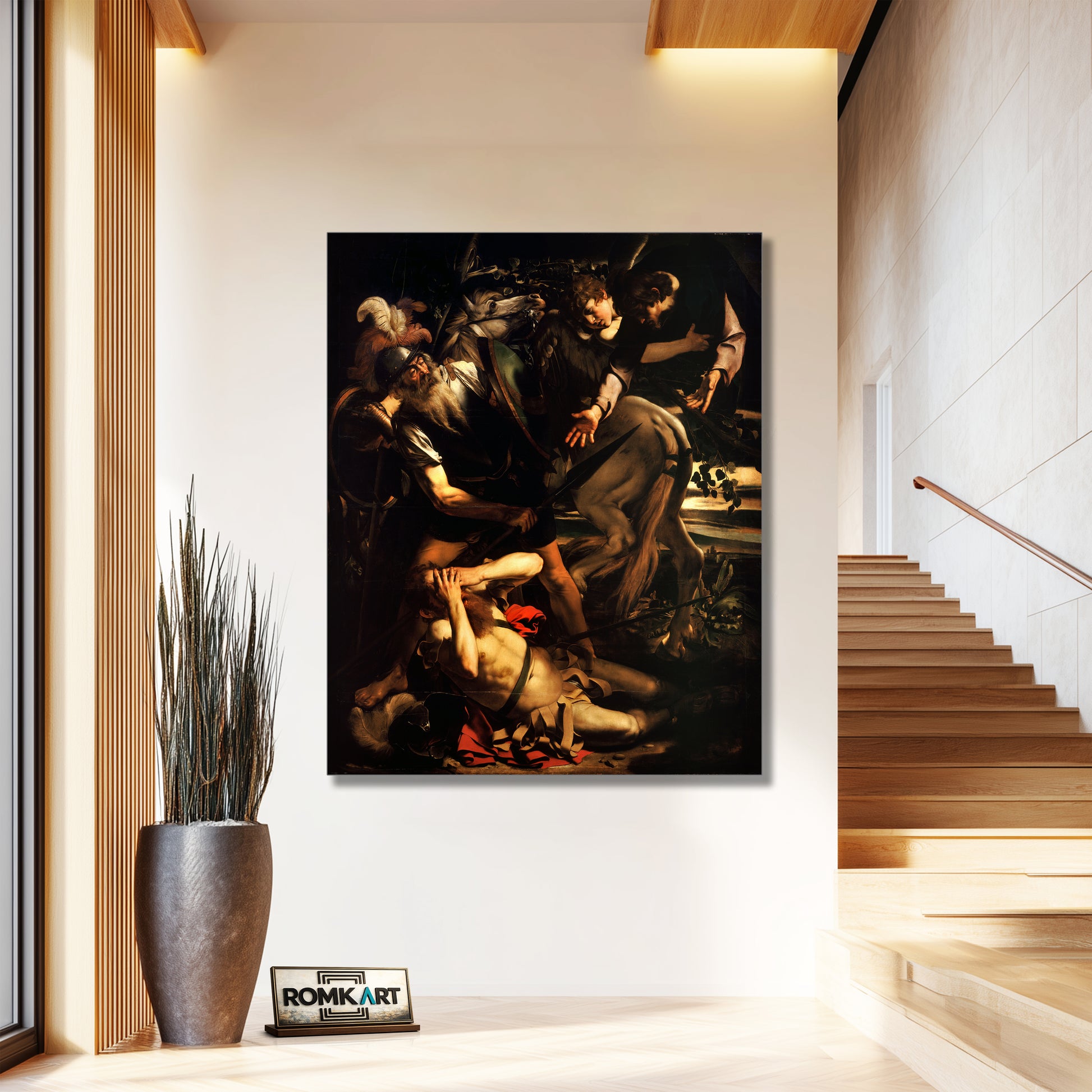 Caravaggio The Conversion Of Saint Paul 1600 – Reproduction