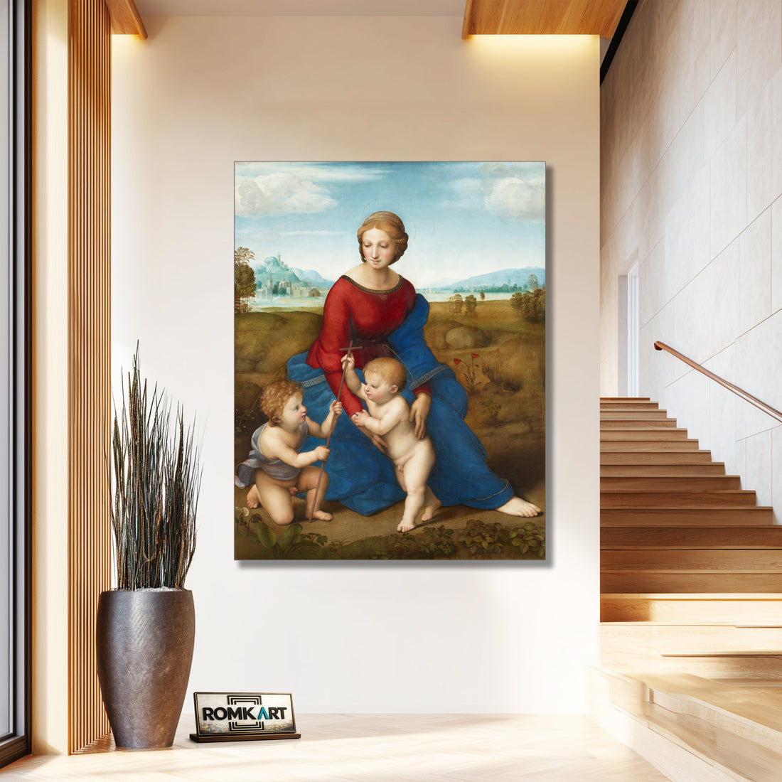 Raphael Madonna Of The Meadow Madonna Del Prato 1506 – Reproduction