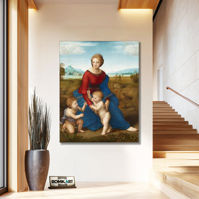 Raphael Madonna Of The Meadow Madonna Del Prato 1506 – Reproduction
