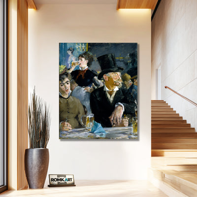 Edouard Manet The Caf-concert 1879 – Reproduction