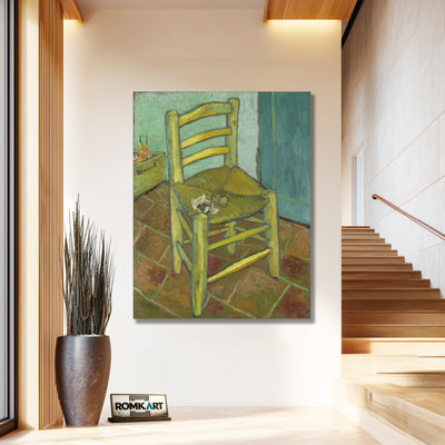 Vincent Van Gogh Chair With Pipe 1888 – Reproduction