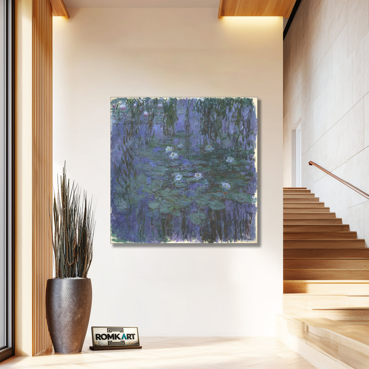 Claude Monet Blue Water Lilies 1916 - 1919 – Reproduction