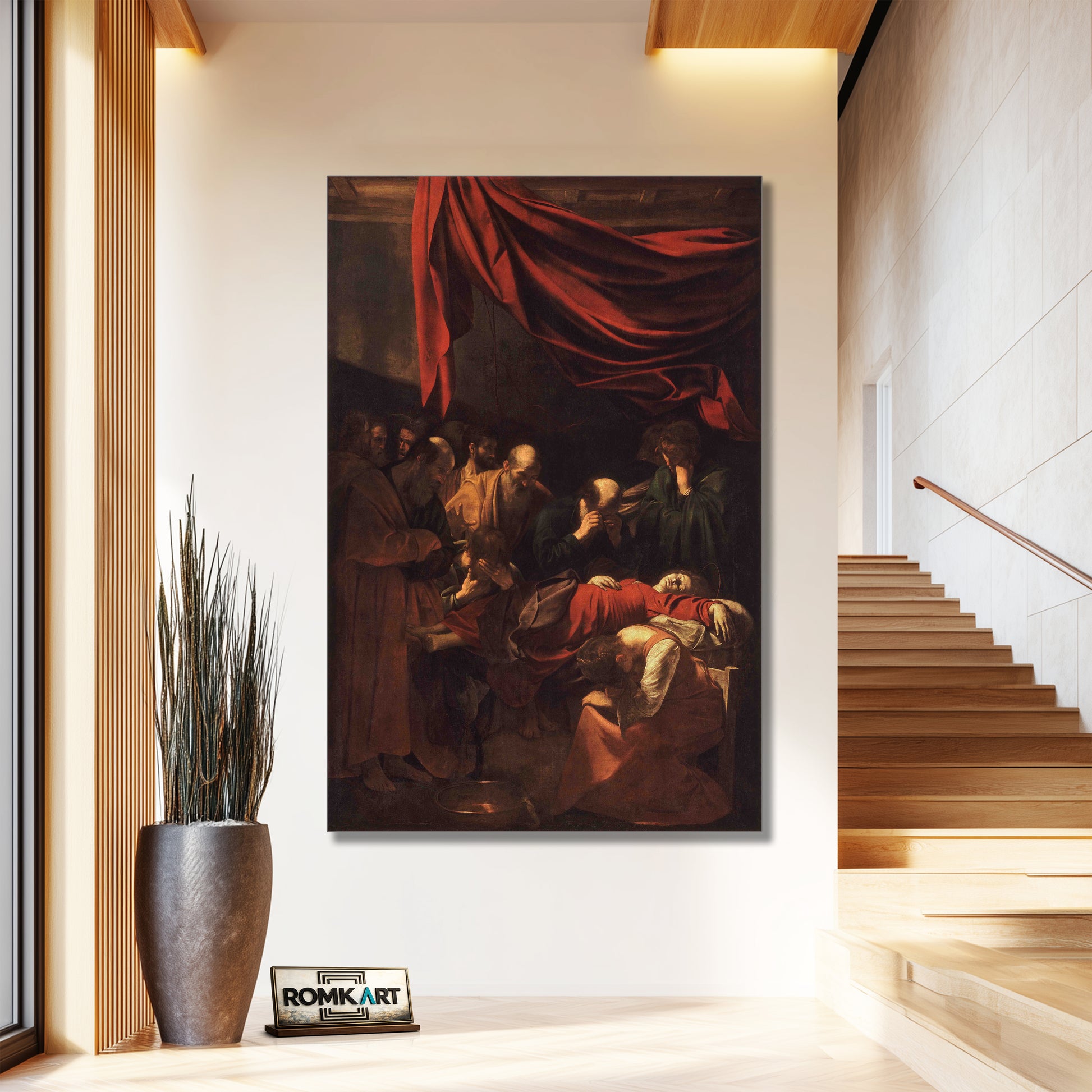 Caravaggio Death Of The Virgin 1606 Louvre – Reproduction