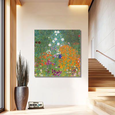 Gustav Klimt Flower Garden 1907 – Reproduction