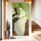 Vincent Van Gogh Marguerite Gachet At The Piano 1890 – Reproduction