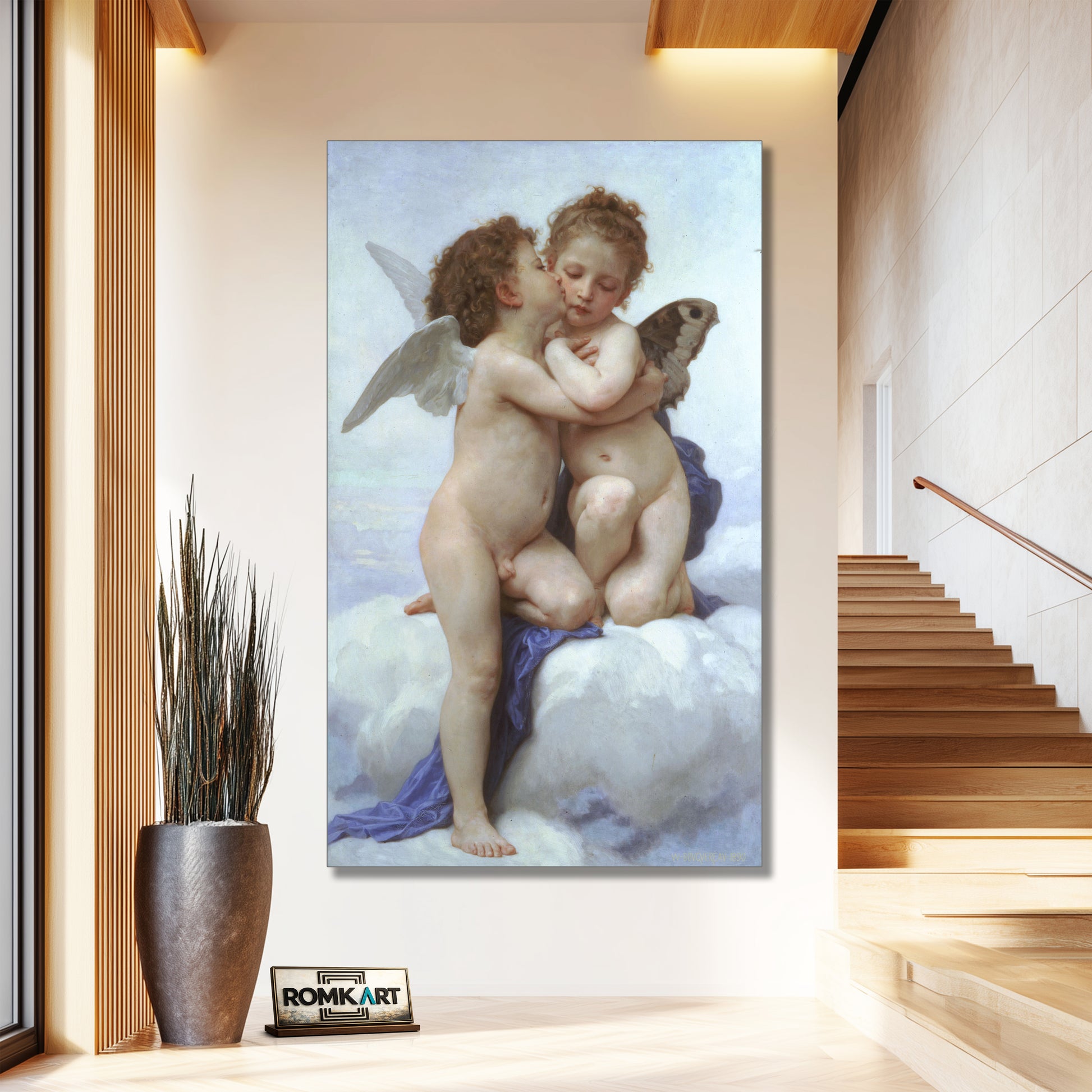 William-adolphe Bouguereau The First Kiss 1890 – Reproduction