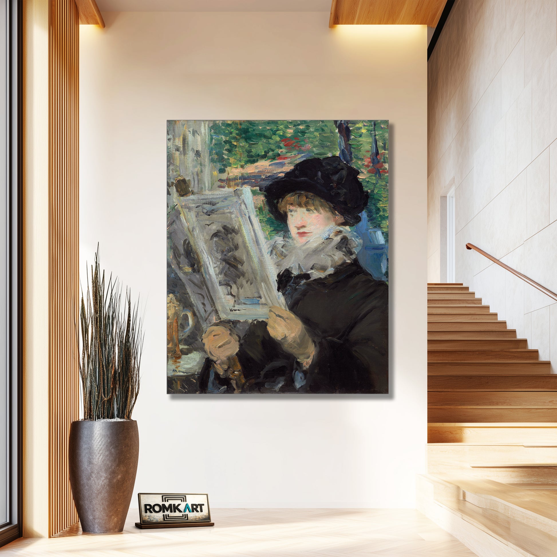 Edouard Manet Woman Reading 1879 – Reproduction
