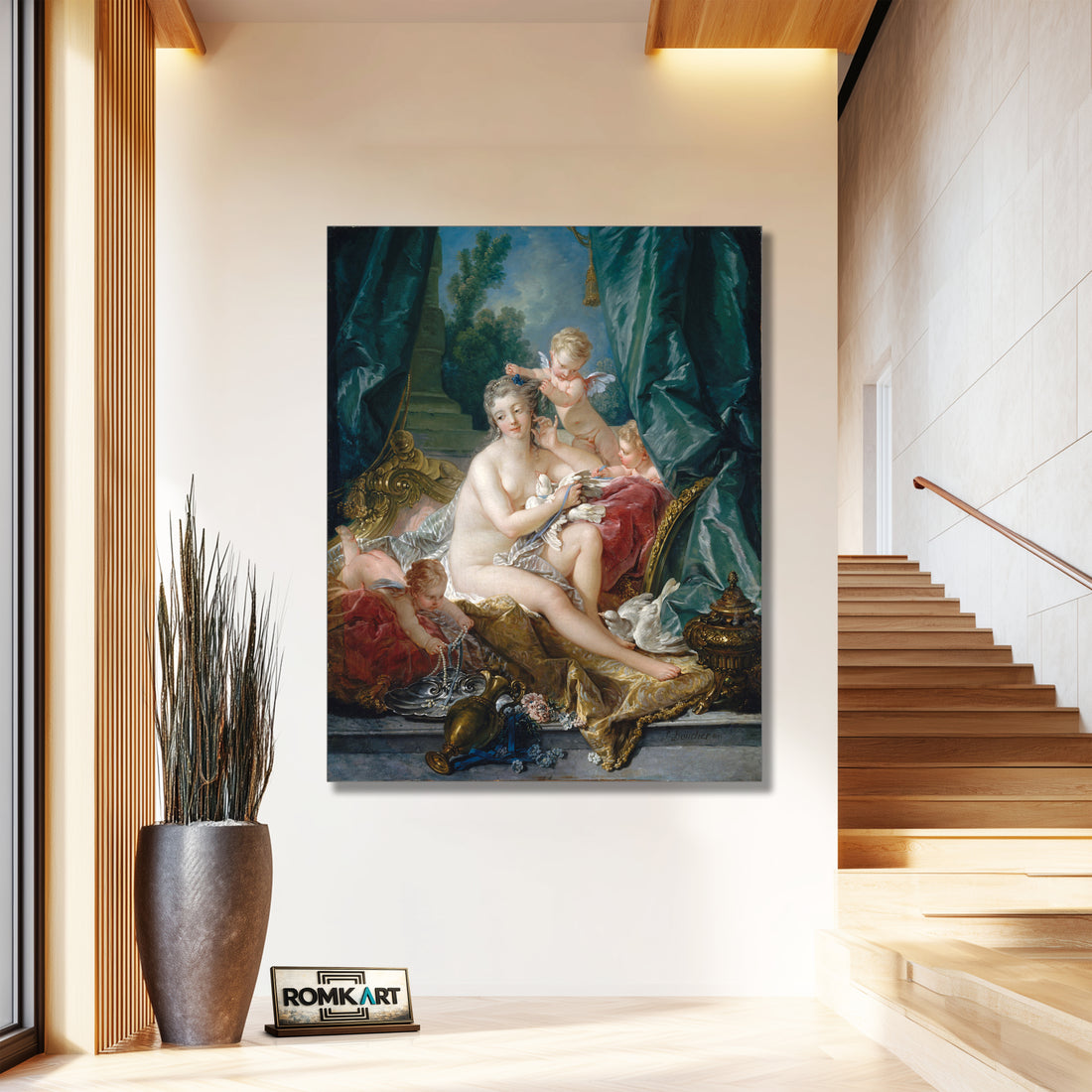 Francois Boucher La Toilette De Venus 1751 – Reproduction
