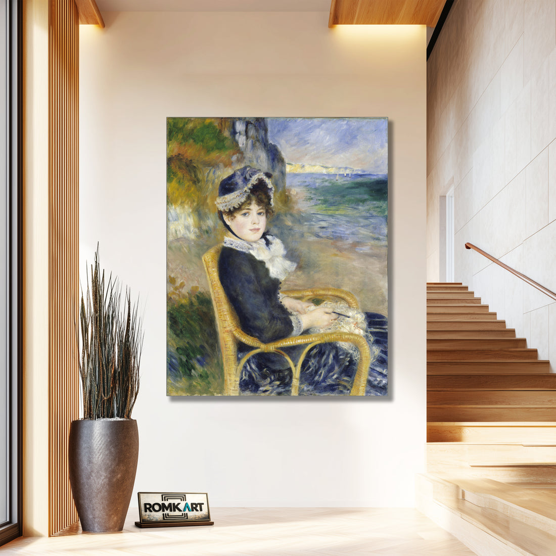 Pierre-auguste Renoir By The Seashore 1883 – Reproduction