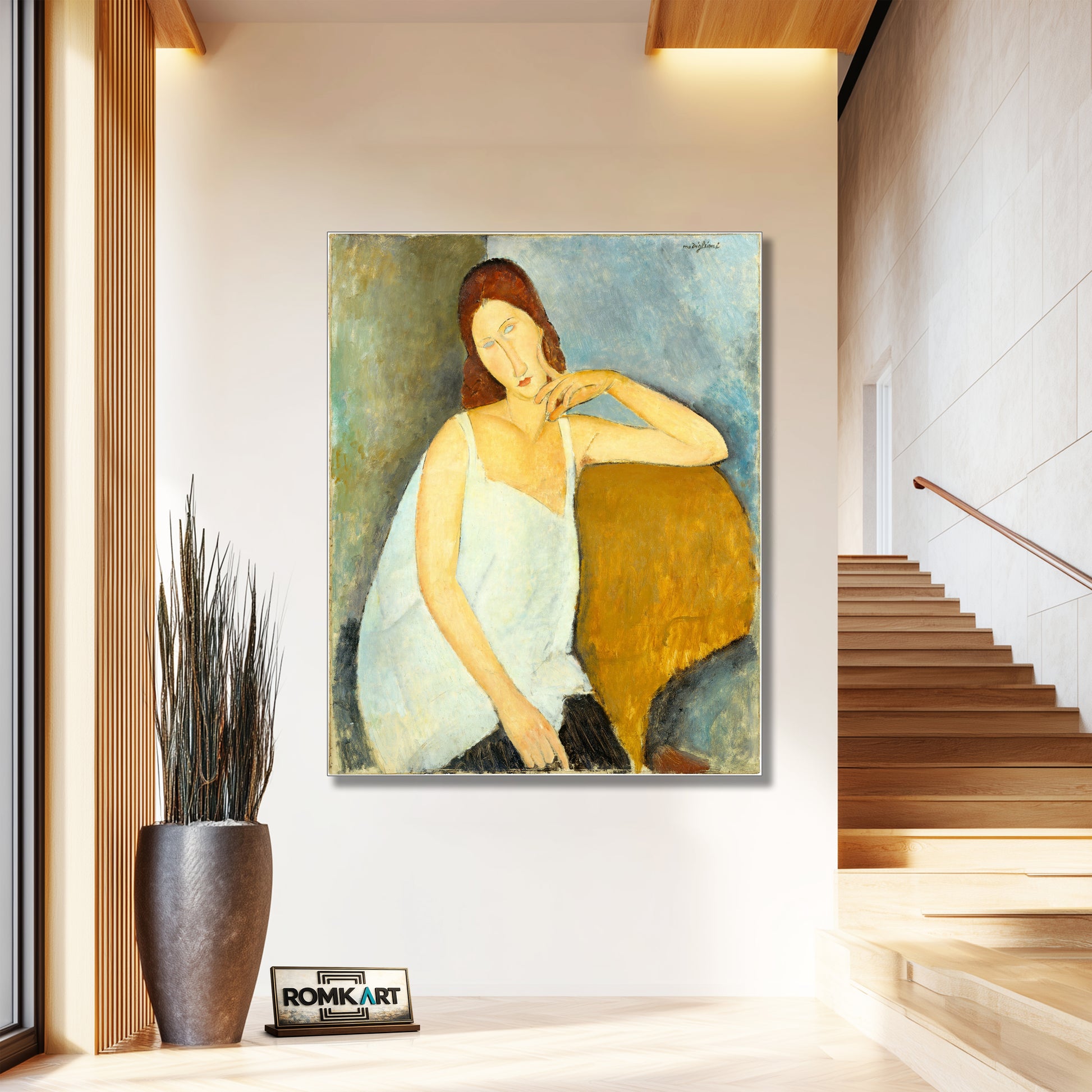 Amedeo Modigliani Jeanne Hébuterne. 1919 – Reproduction
