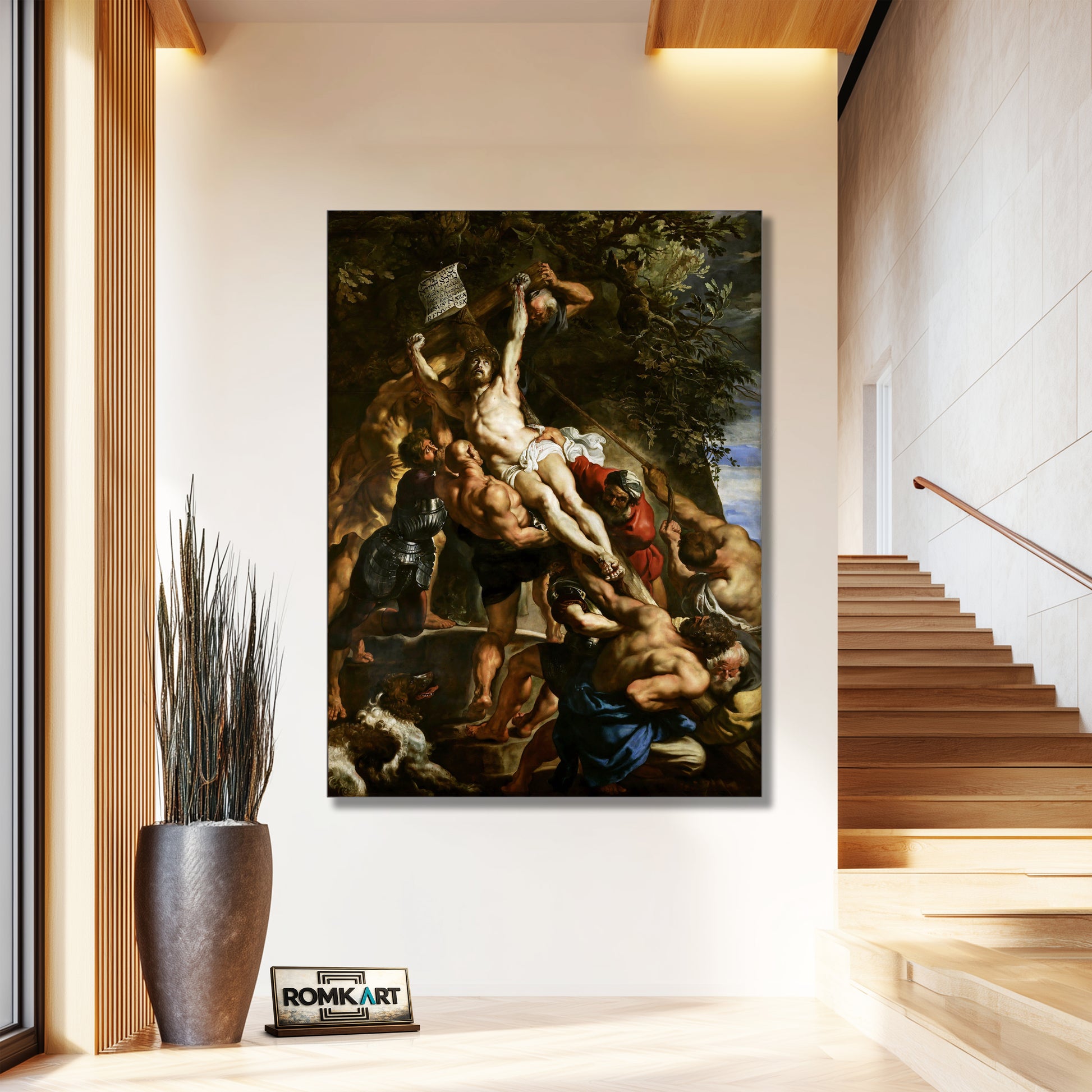 Peter Paul Rubens Elevation Of The Cross Central Panel C 1610 – Reproduction