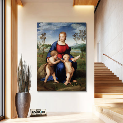 Raphael Madonna Of The Goldfinch Madonna Del Cardellino – Reproduction