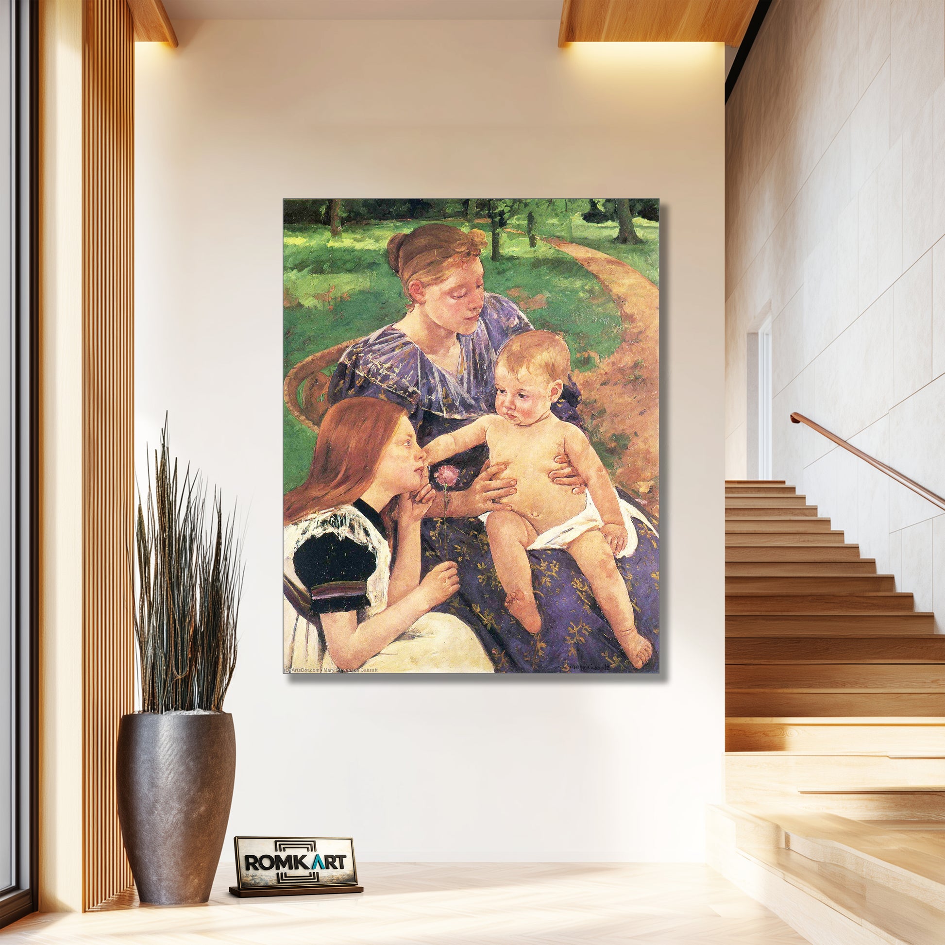 Mary Cassatt The Family 1892 – Reproduction