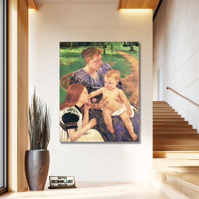 Mary Cassatt The Family 1892 – Reproduction