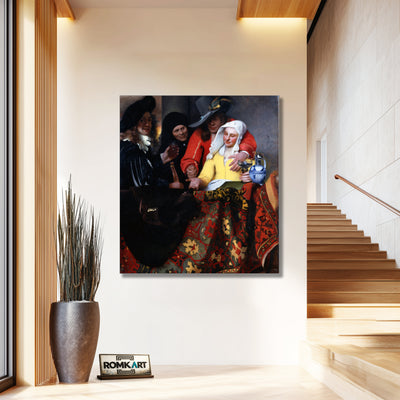 Johannes Vermeer The Procuress 1656 – Reproduction