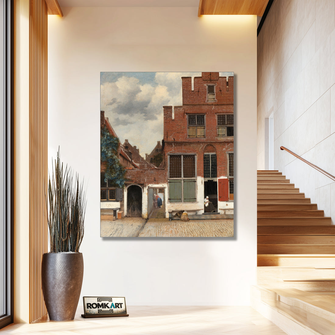 Johannes Vermeer The Little Street 1658 – Reproduction