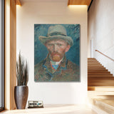 Vincent Van Gogh Self Portrait With Grey Felt Hat 1887 Rijksmuseum – Reproduction