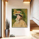 Pierre-auguste Renoir Woman With Capline 1890 – Reproduction