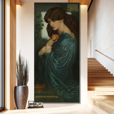 Dante Gabriel Rossetti Proserpine 1874 – Reproduction