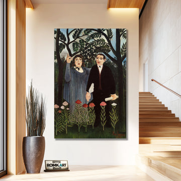 Henri Rousseau The Muse Inspiring The Poet 1909 – Reproduction