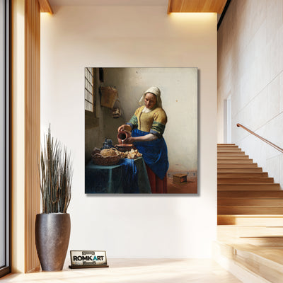Johannes Vermeer The Milkmaid 1660 – Reproduction