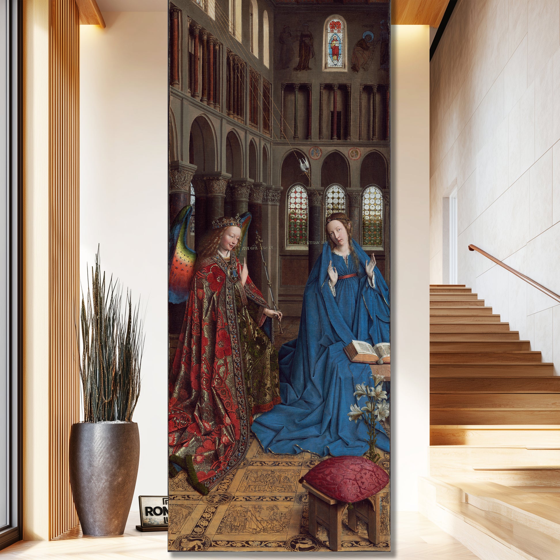 Jan Van Eyck The Annunciation 1434 – Reproduction
