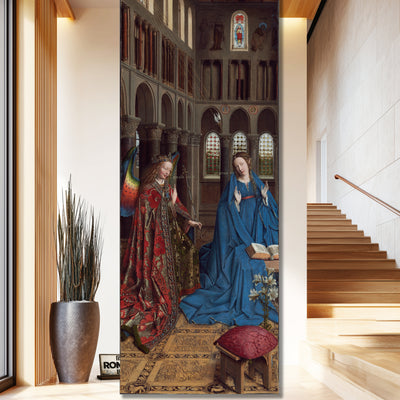 Jan Van Eyck The Annunciation 1434 – Reproduction
