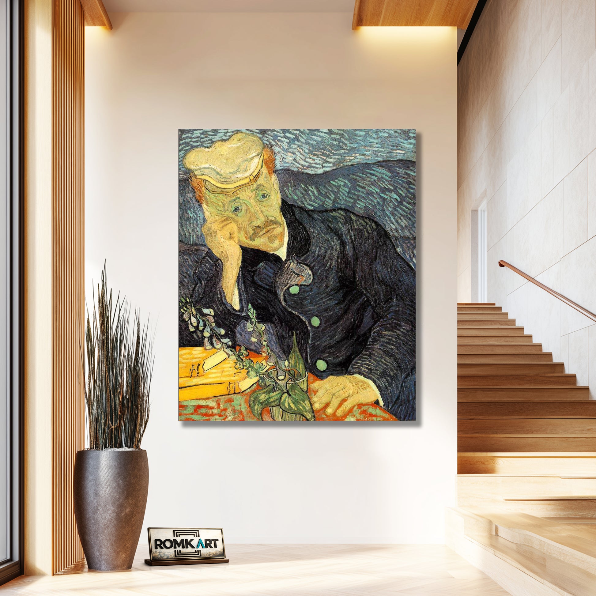 Vincent Van Gogh Portrait Of Doctor Gachet 1890 – Reproduction