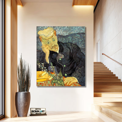 Vincent Van Gogh Portrait Of Doctor Gachet 1890 – Reproduction